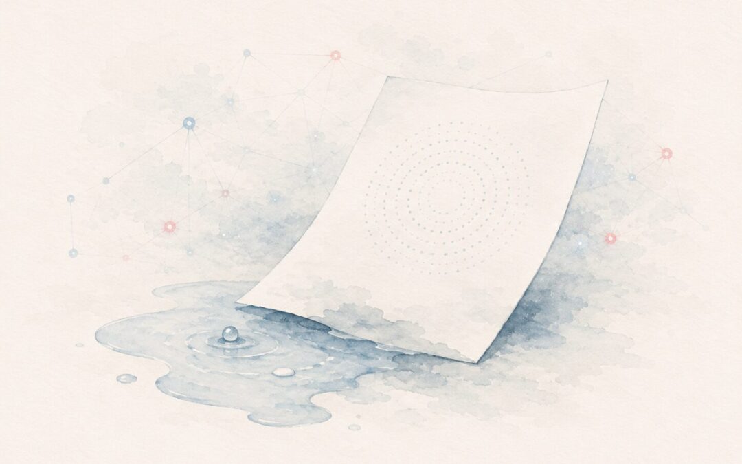Ein KI-Wasserzeichen: kein „wasserfester“ Beweis